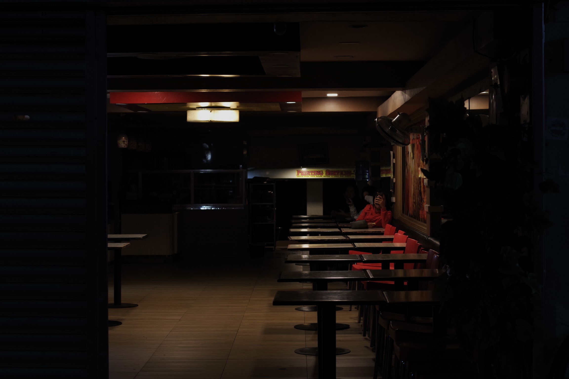 Pentaxのkpで撮ったバギオのレストランの写真