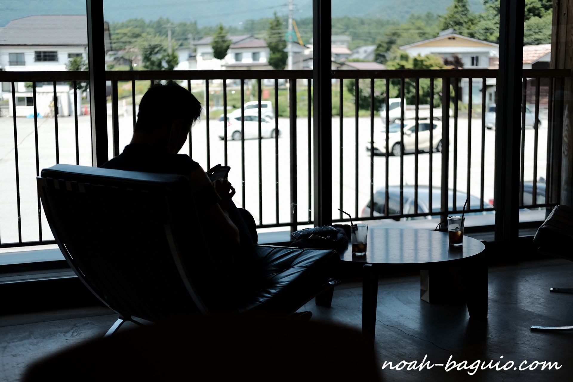 FujifilmのX-pro2で撮った長野県白馬付近のカフェの写真